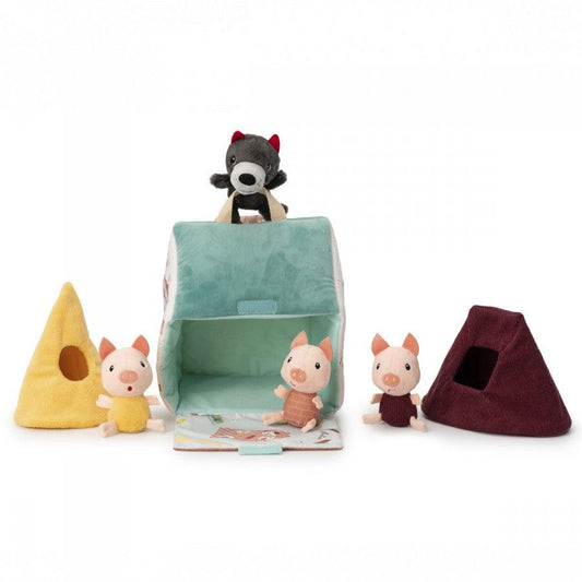 Lilliputiens Houses of the Wolf and The 3 Little Pigs