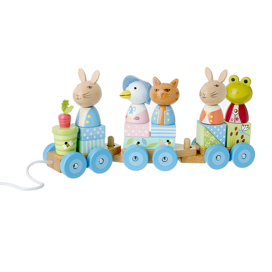 Orange Tree Toys Peter Rabbit Wooden Puzzle Train - Little Dreamers Gift Shop