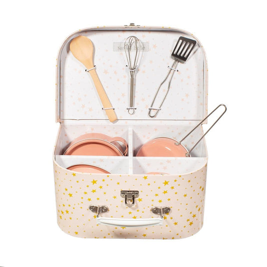 Sass & Belle Scattered Stars Metal Cooking Play Set