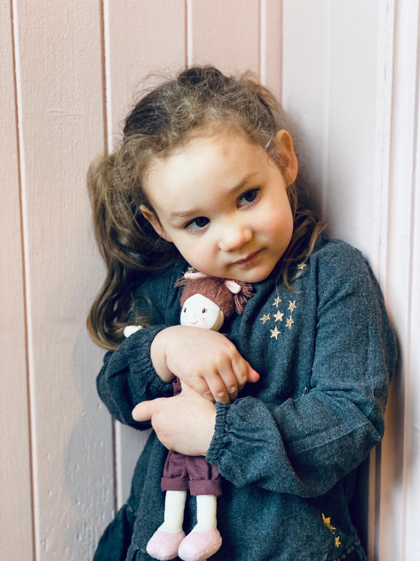 Threadbear Designs Pippa Rag Doll in Box