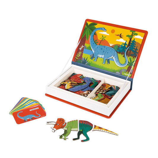 Janod Magnetibook with Dinosaurs