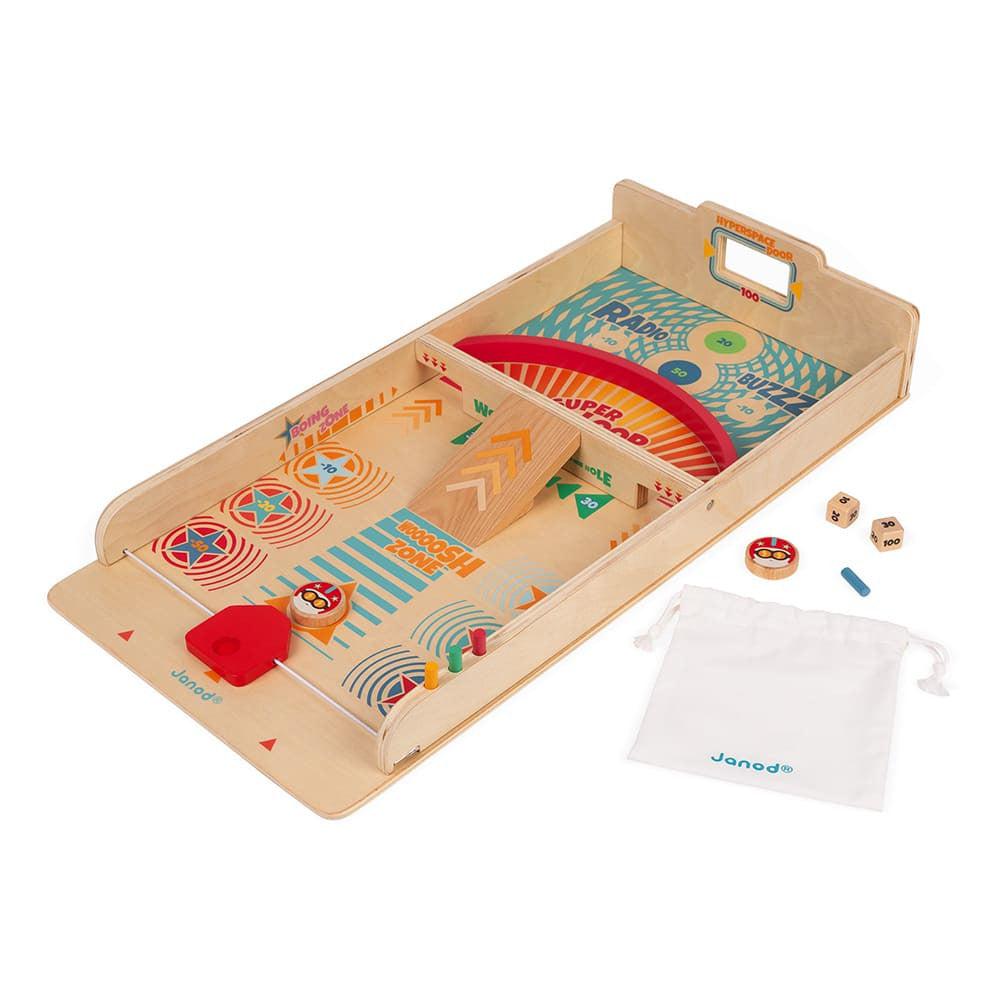 Janod Retro wooden paddles game