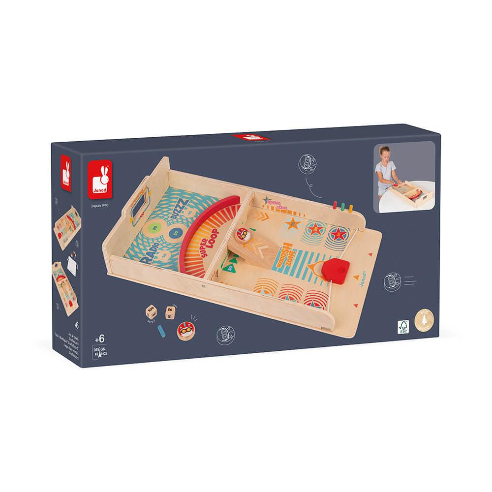 Janod Retro wooden paddles game