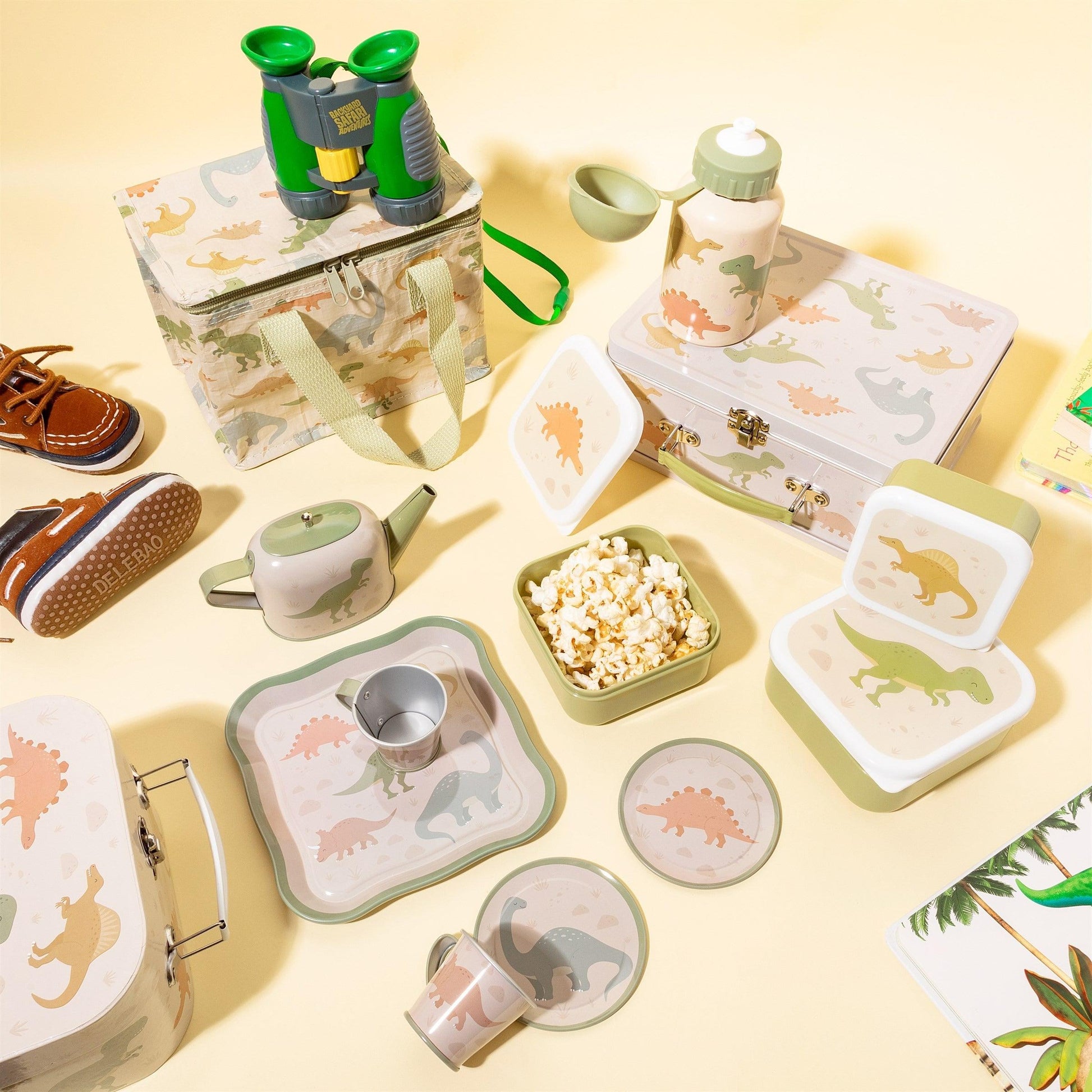 Sass & Belle Desert Dino Kids' Tea For Two Set