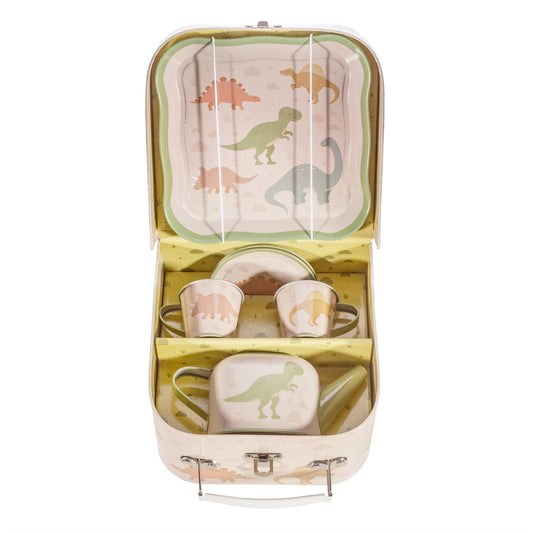 Sass & Belle Desert Dino Kids' Tea For Two Set