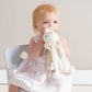 Threadbear Designs Little Bunny Baby Gift Set in White